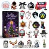 Nightmare Before Christmas 2025 Advent Calendar with themed ornaments.