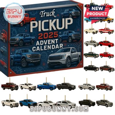 2025 Truck Pickup Advent Calendar