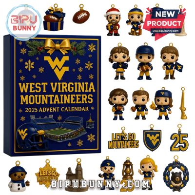 2025 West Virginia Mountaineers Advent Calendar