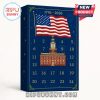 250 Years of Freedom Advent Calendar in a festive holiday setting.