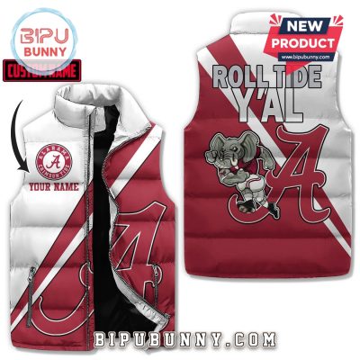 Alabama Crimson Tide Custom Puffer Jacket 2025