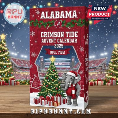 Alabama Crimson Tide Football Advent Calendar 2025