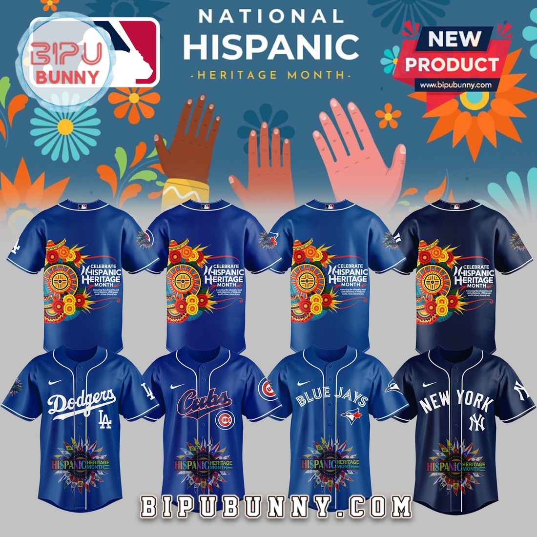 All Team MLB Celebrate Hispanic Latino Heritage Baseball Jersey All Team MLB Celebrate Hispanic Latino Heritage Baseball Jersey
