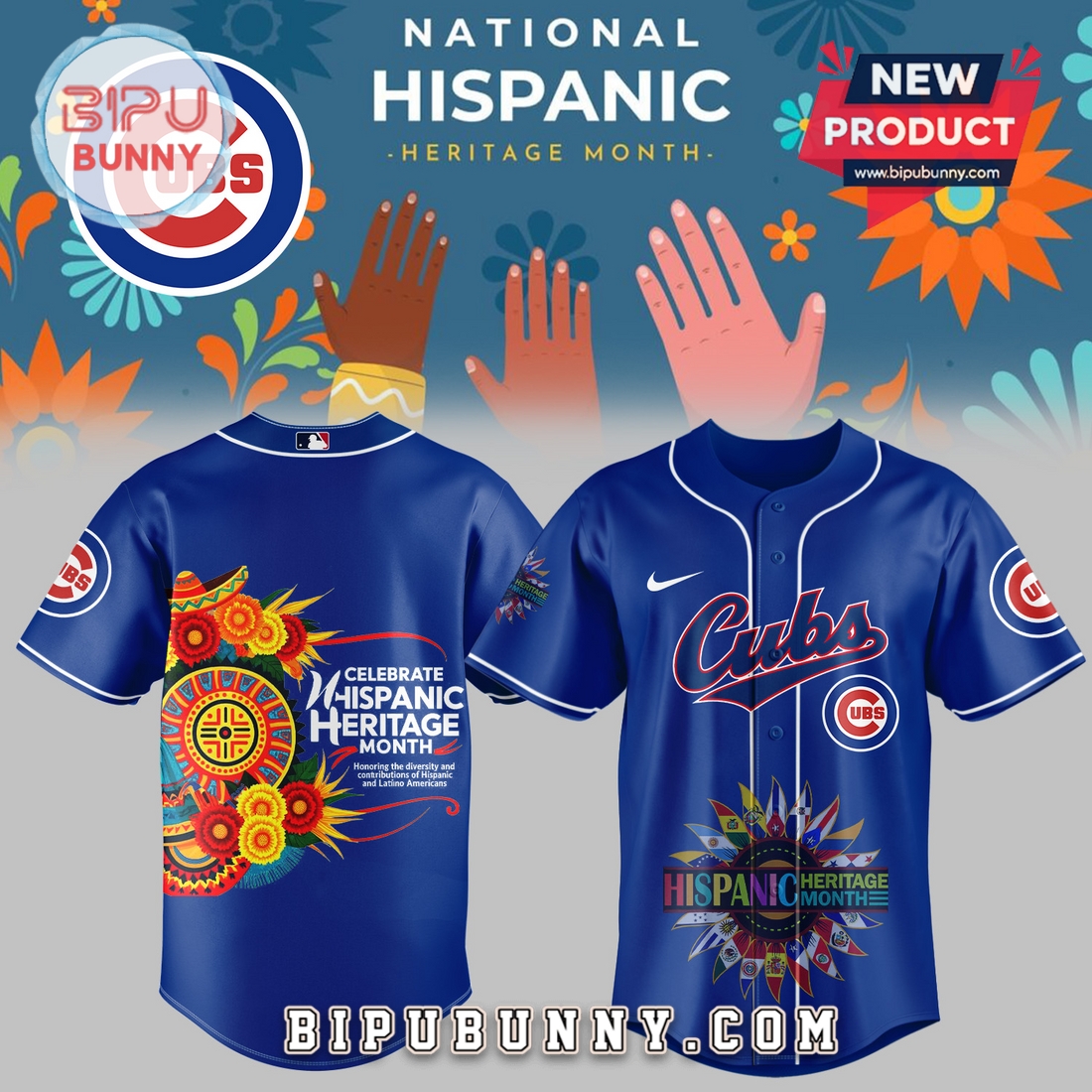 All Team MLB Celebrate Hispanic Latino Heritage Baseball Jersey All Team MLB Celebrate Hispanic Latino Heritage Baseball Jersey