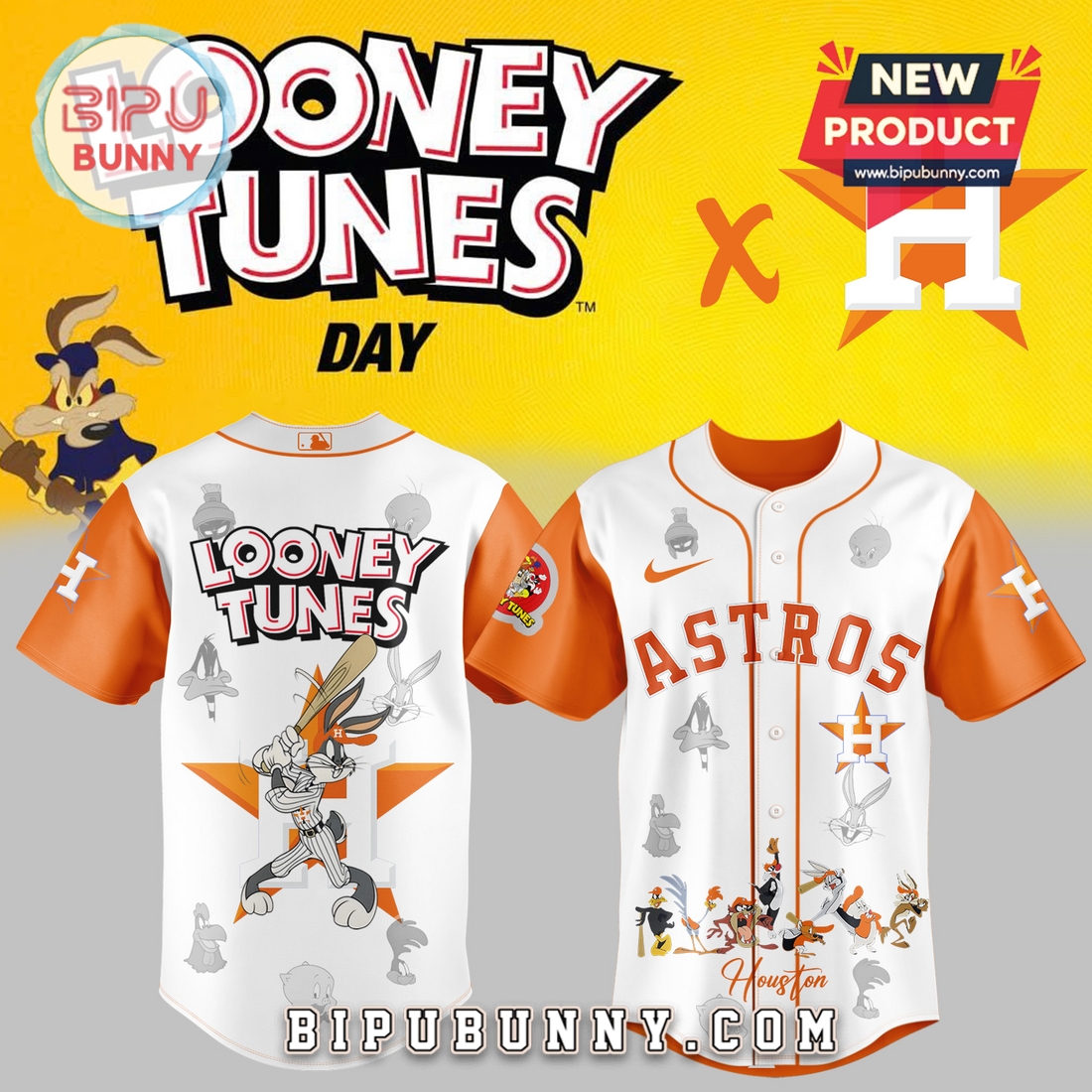 All Team MLB x Looney Tunes Baseball Jersey 2025 All Team MLB x Looney Tunes Baseball Jersey 2025