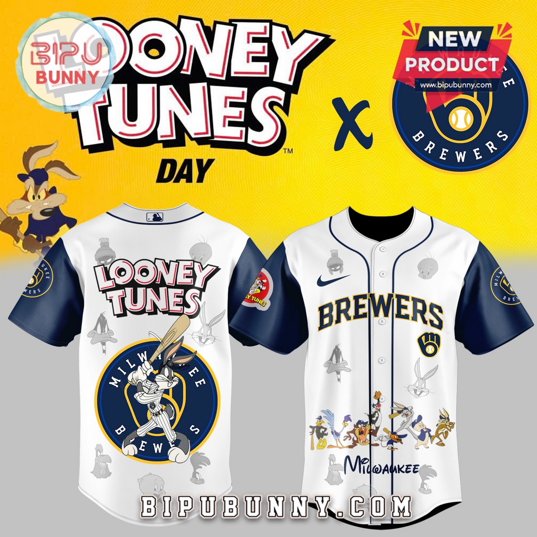 All Team MLB x Looney Tunes Baseball Jersey 2025 All Team MLB x Looney Tunes Baseball Jersey 2025