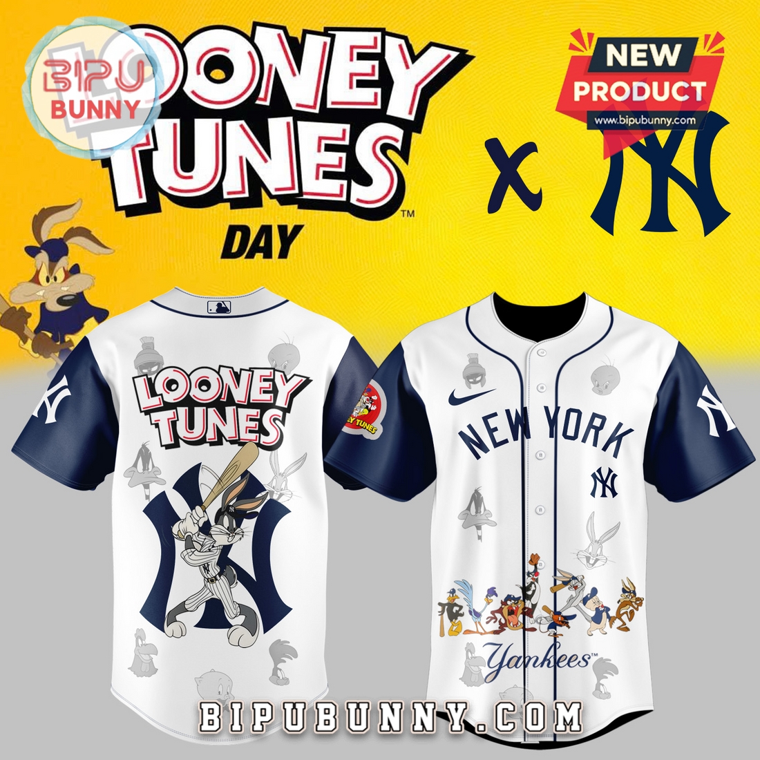 All Team MLB x Looney Tunes Baseball Jersey 2025 All Team MLB x Looney Tunes Baseball Jersey 2025
