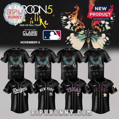 All Team MLB x Maroon 5 Baseball Jersey