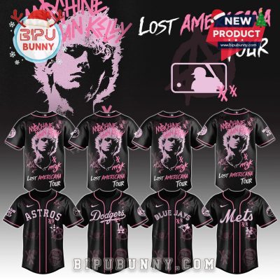 All Team MLB x MGK Tour Baseball Jersey 2025