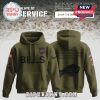 Military green hoodie with San Francisco 49ers logos!