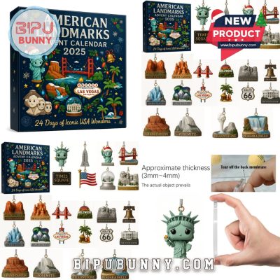 American Landmarks Advent Calendar 2025