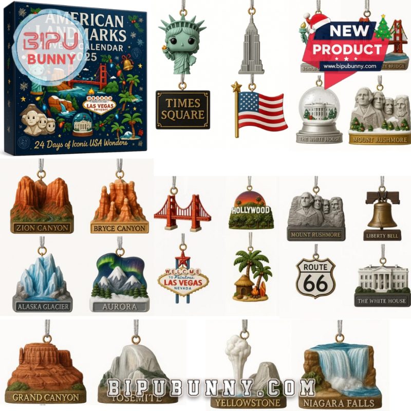 American Landmarks Advent Calendar 2025