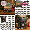 Classic American Motorcycles Advent Calendar 2025 with miniature motorcycle models and scenic background.