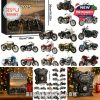 Miniature motorcycles from the second style of the Classic American Motorcycles Advent Calendar 2025.