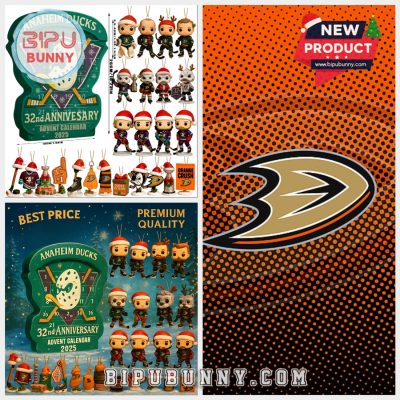 Anaheim Ducks 33nd Anniversary Advent Calendar