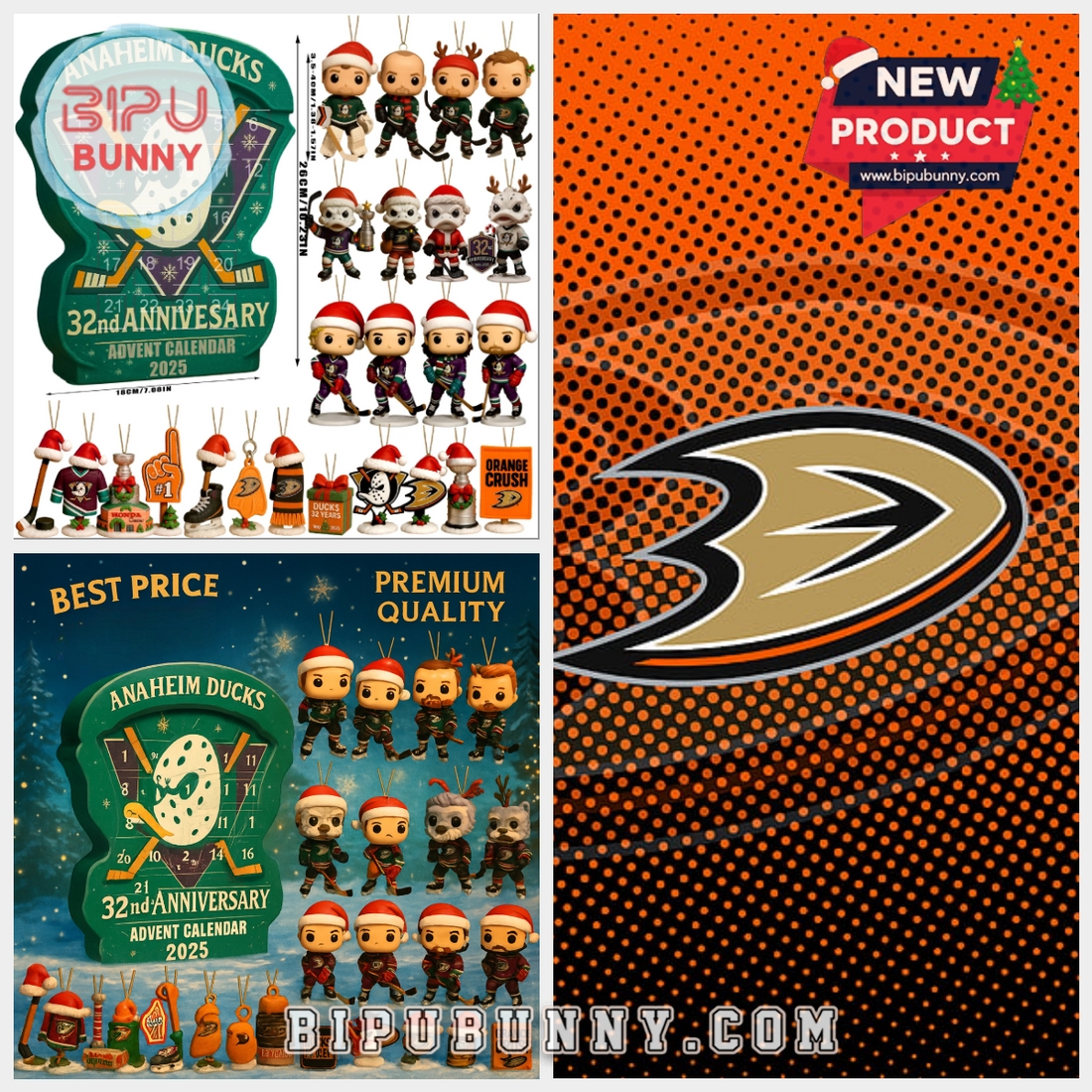 Anaheim Ducks 33nd Anniversary Advent Calendar Anaheim Ducks 33nd Anniversary Advent Calendar