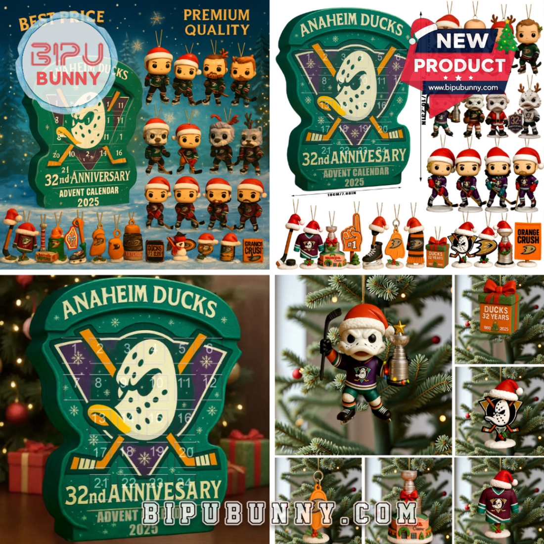 Anaheim Ducks 33nd Anniversary Advent Calendar Anaheim Ducks 33nd Anniversary Advent Calendar