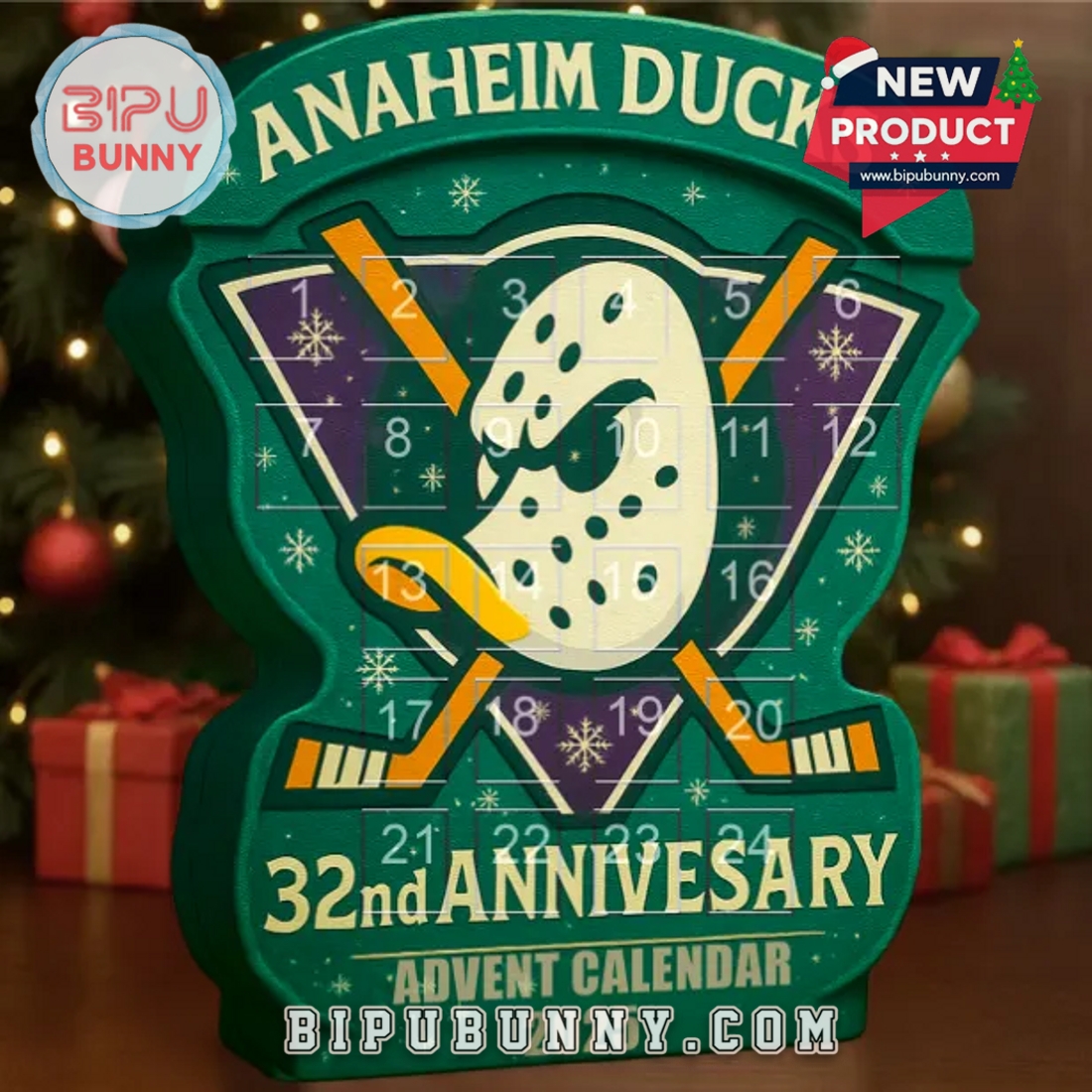Anaheim Ducks 33nd Anniversary Advent Calendar Anaheim Ducks 33nd Anniversary Advent Calendar