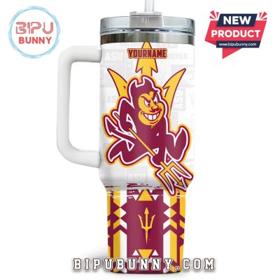 Arizona State Sun Devils Custom Stanley Tumbler 40oz