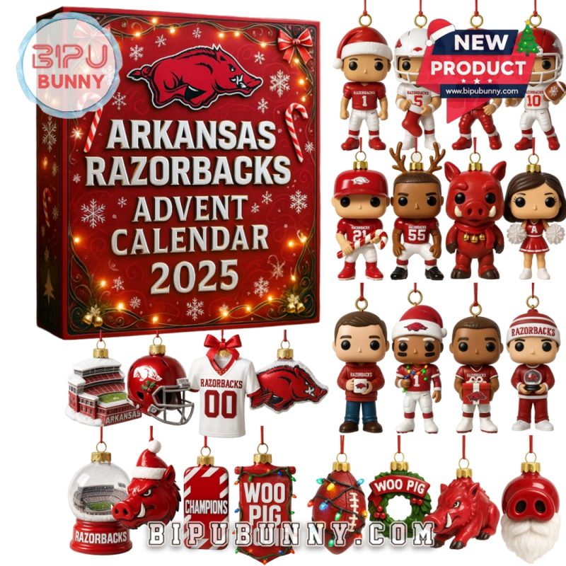Arkansas Razorbacks 2025 Christmas Advent Calendar