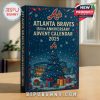 Full view of the Atlanta Braves Advent Calendar 2025 displayed in a room setting.