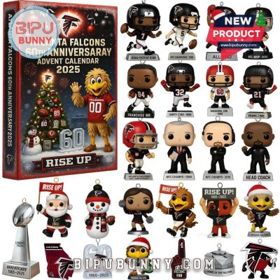 Atlanta Falcons 60th Anniversary Advent Calendar