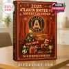2025 Atlanta United FC Advent Calendar showing the front design with holiday and team elements.