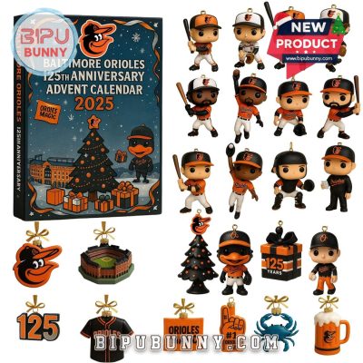 Baltimore Orioles 125th Anniversary Advent Calendar