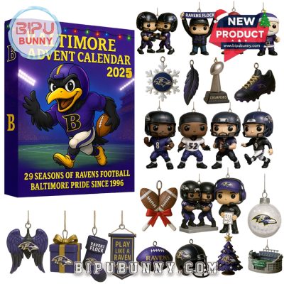 Baltimore Ravens 29th Anniversary Advent Calendar