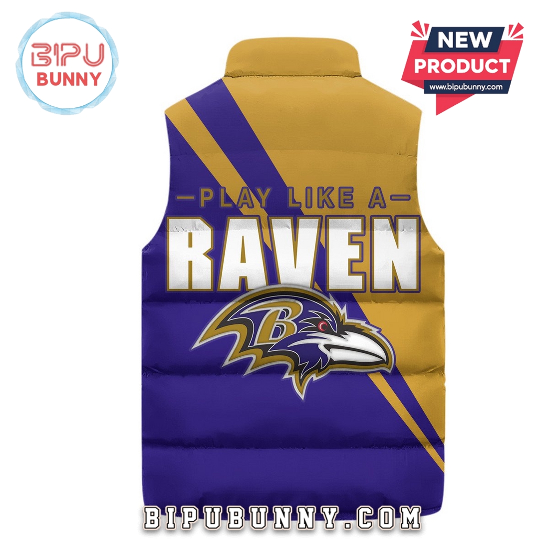 Baltimore Ravens Custom Puffer Jacket 2025 Baltimore Ravens Custom Puffer Jacket 2025