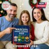 Family enjoying the 2025 Mascots Advent Calendar featuring baseball mascot characters.