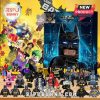 LEGO Batman advent calendar with 24 unique minifigures in a Gotham City display!