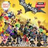 LEGO Batman calendar box featuring a smirking Batman and sleek black-and-blue city graphics!