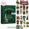 Baylor Bears Advent Calendar Style 1 with mascot figures, players, and school symbols!