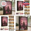 Collage of BLACKPINK Advent Calendar 2025 box and a full set of figures and ornaments!