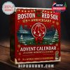 Boston Red Sox 125th Anniversary Advent Calendar box on a dark surface!