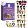 BTS advent calendar 2025 with 24 mini figure ornaments.