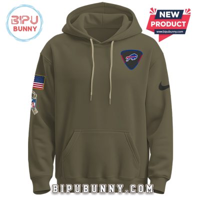 Buffalo Bills NFL Salute to Service Hoodie 2025