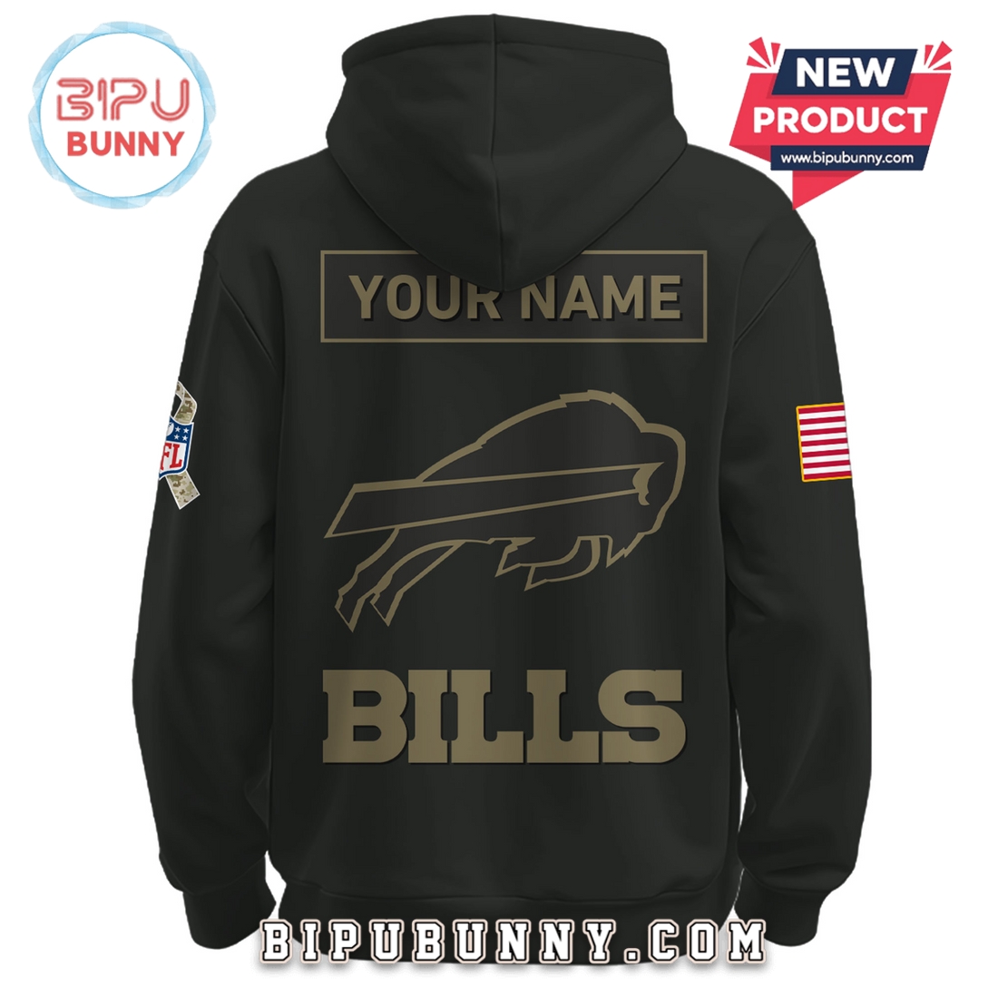 Buffalo Bills Nike 2025 Salute to Service Pullover Hoodie Buffalo Bills Nike 2025 Salute to Service Pullover Hoodie