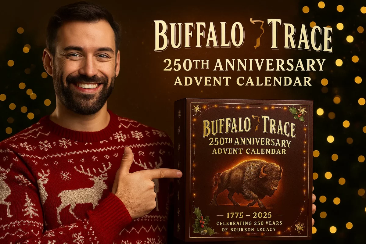 Buffalo Trace 250th Anniversary Advent Calendar 2025 bourbon gift box