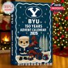 BYU 150 Years Advent Calendar with collectible ornaments and holiday decorations.