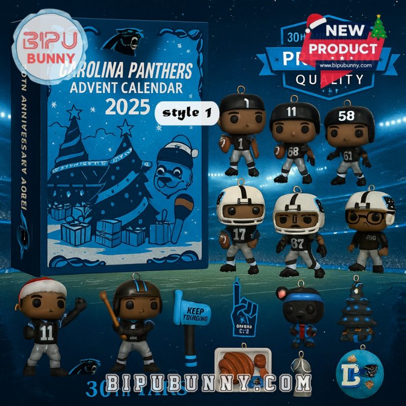 Carolina Panthers 30th Anniversary Advent Calendar