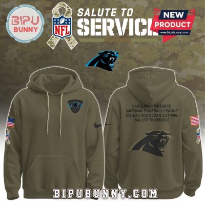 Carolina Panthers NFL Salute to Service Hoodie 2025 Carolina Panthers NFL Salute to Service Hoodie 2025