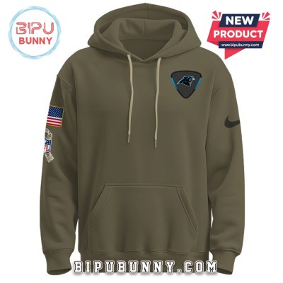 Carolina Panthers NFL Salute to Service Hoodie 2025