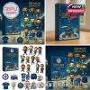 Chelsea 2025 advent calendar with mini football player figures and club ornaments!