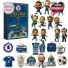 Chelsea FC 2025 advent calendar contents including player figures and club memorabilia!