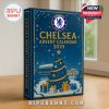 Chelsea advent calendar 2025 gift box with stadium and Christmas tree design!