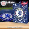 Full view of the Chelsea FC Advent Calendar with blue and white design and team-related surprises.