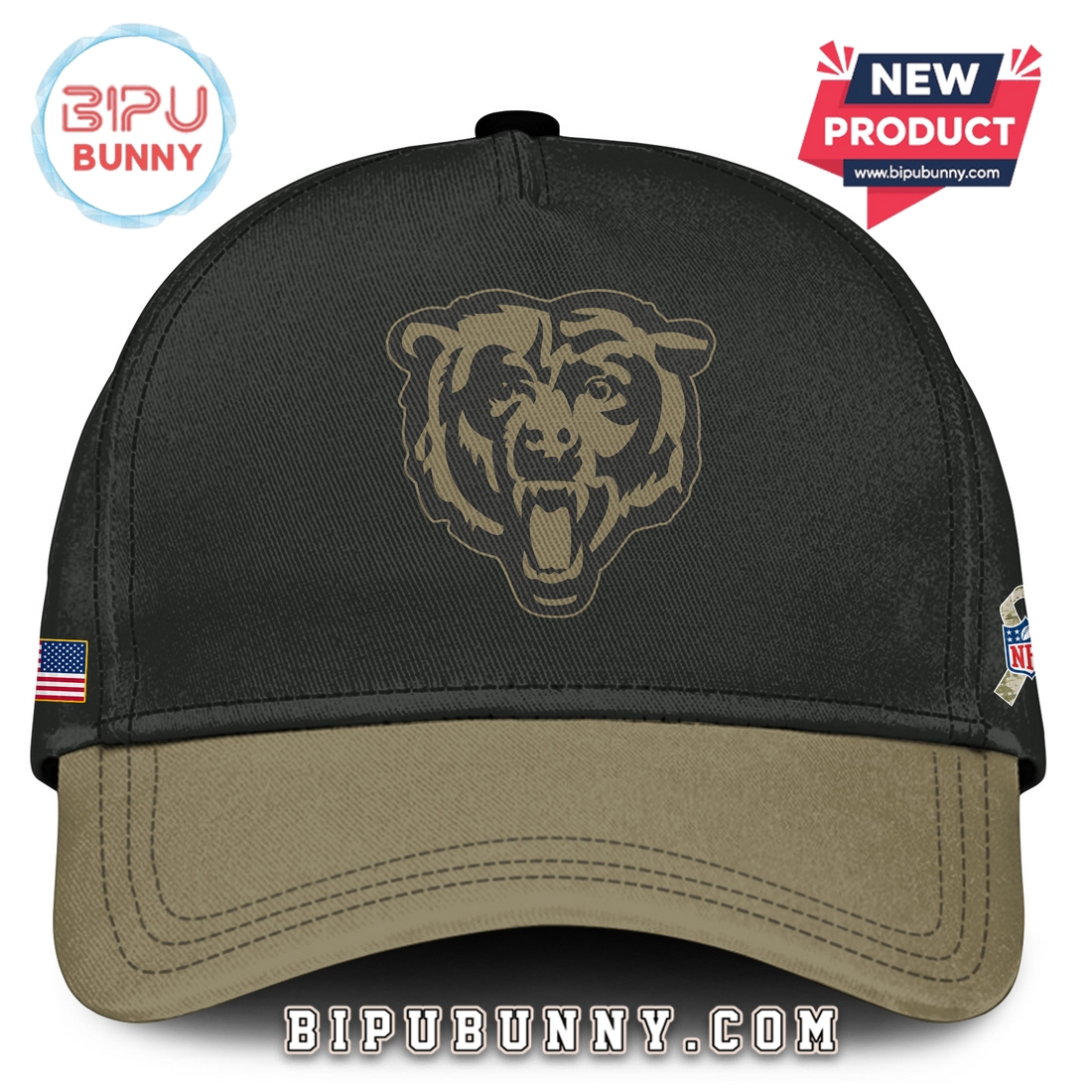 Chicago Bears Nike 2025 Salute to Service Pullover Hoodie Chicago Bears Nike 2025 Salute to Service Pullover Hoodie