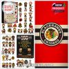 Chicago Blackhawks Advent Calendar 2025 with holiday-themed collectibles.